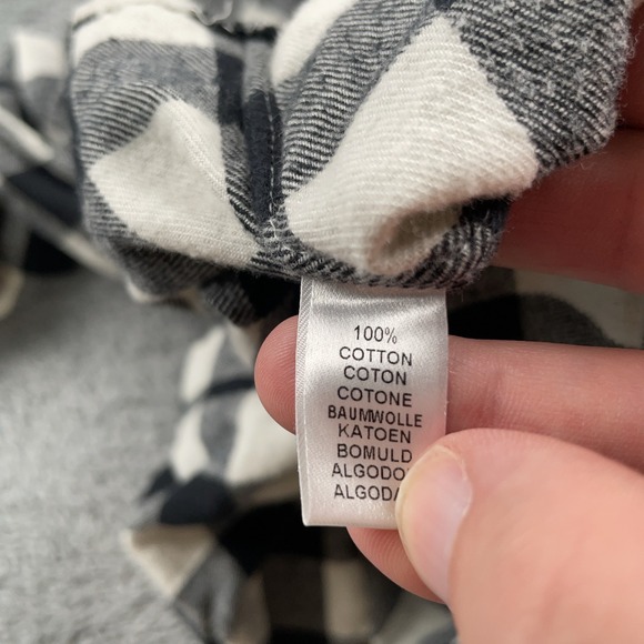 Simon Spurr Shirt Mens Small Buffalo Plaid Flannel Button Down Casual Preppy - Picture 10 of 11